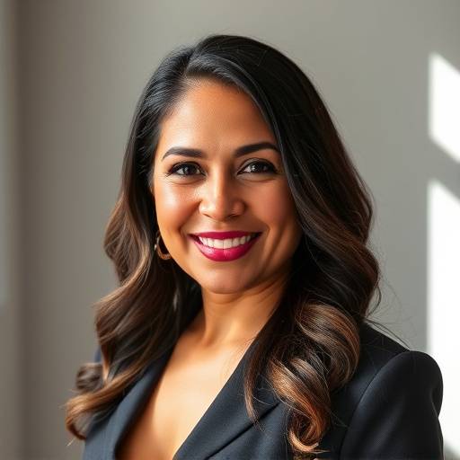 Headshot of Maria Garcia, Lead Editor at Aurora Video Studios.