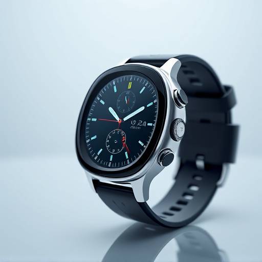Product demo shot: From the Future Gadgets commercial for their new smartwatch.